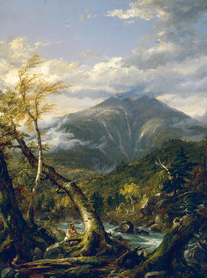 Indian Pass, from 1847 Painting by Thomas Cole