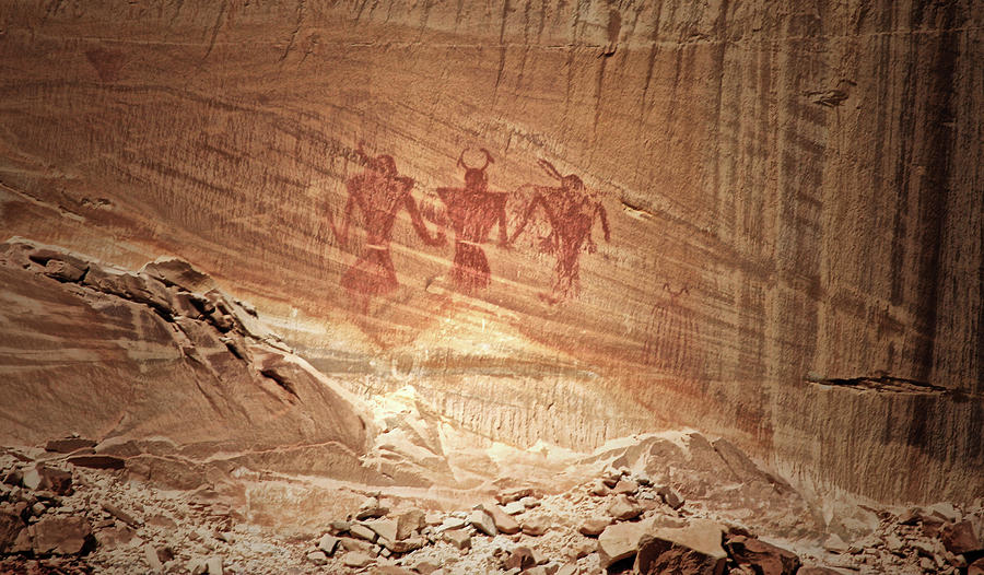 Indian Pictograph by Ronald Lafleur Indian Pictograph by Ronald Lafleur
