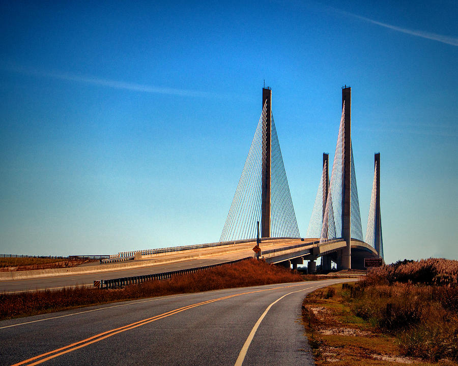Indian River Bridge North Approach Photograph
