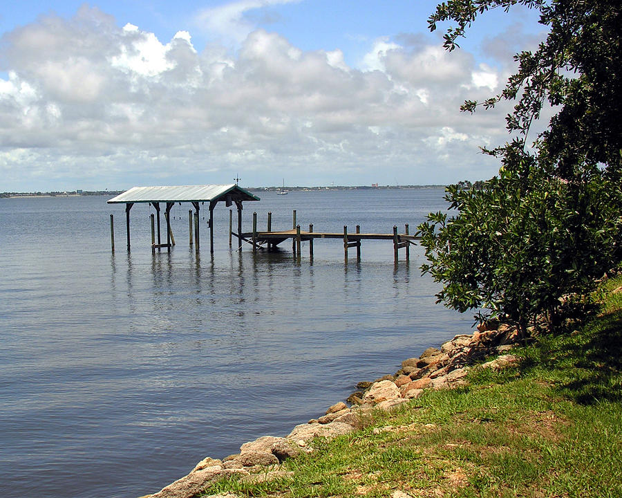 Indian River In Indialantic Florida Photograph