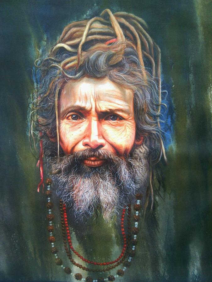Indian Sant Painting by Gopal Sharma Fine Art America