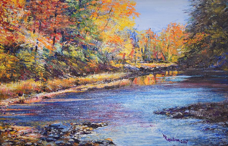 Indian Summer at the Balls Falls Painting by Irina Kosulina-Clairmont ...