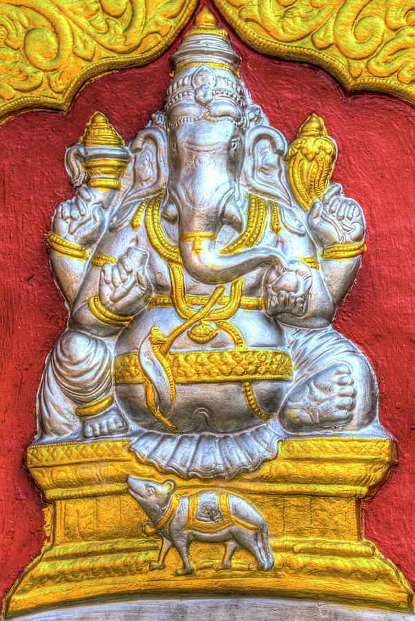 Indian Temple Elephant  Photograph by David Pyatt