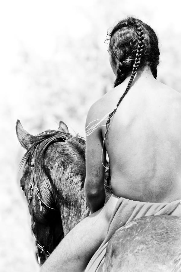 Native American Photograph - Indian Warrior by Athena Mckinzie
