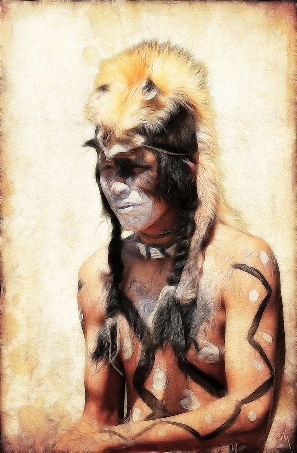 Indian Warrior Photograph by Steve McKinzie