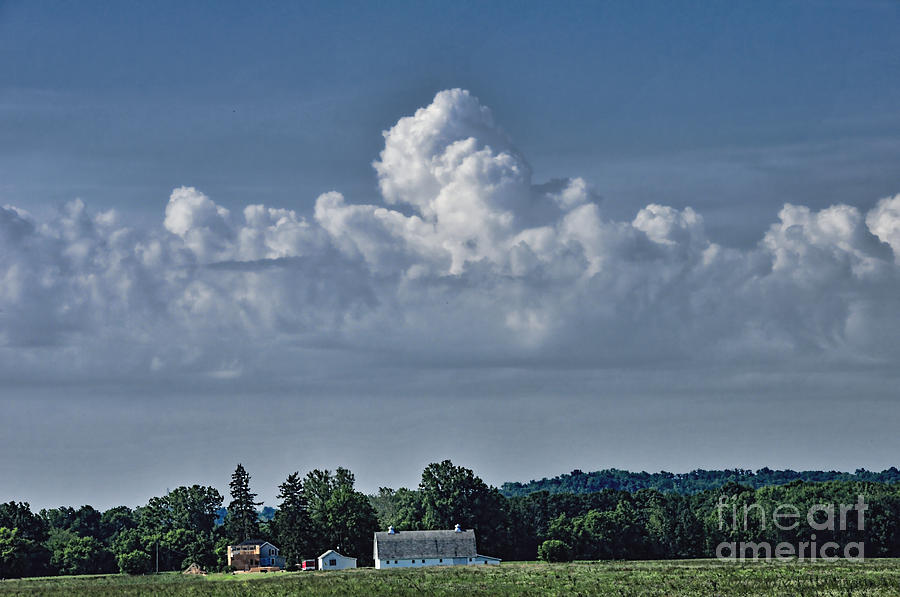 Indiana Farm Landscape Photograph by David Arment