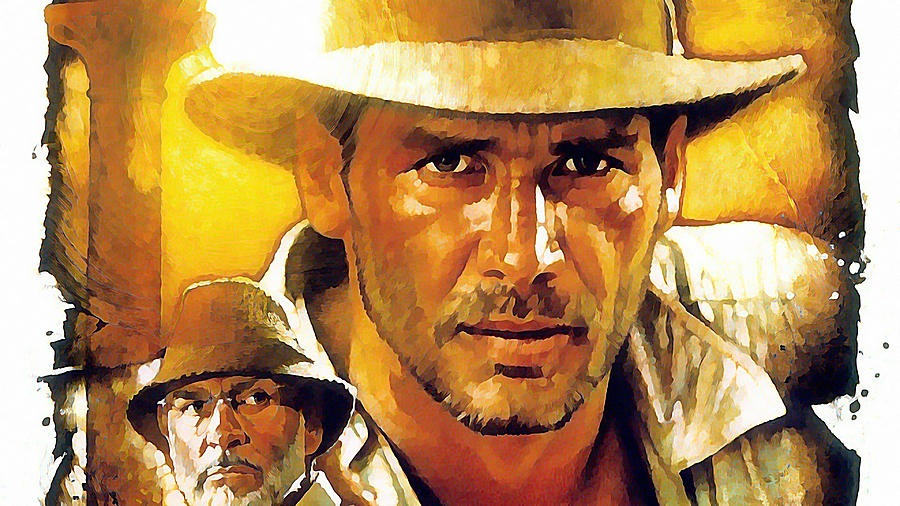 Indiana Jones and the Last Crusade Digital Art by Lora Battle | Pixels