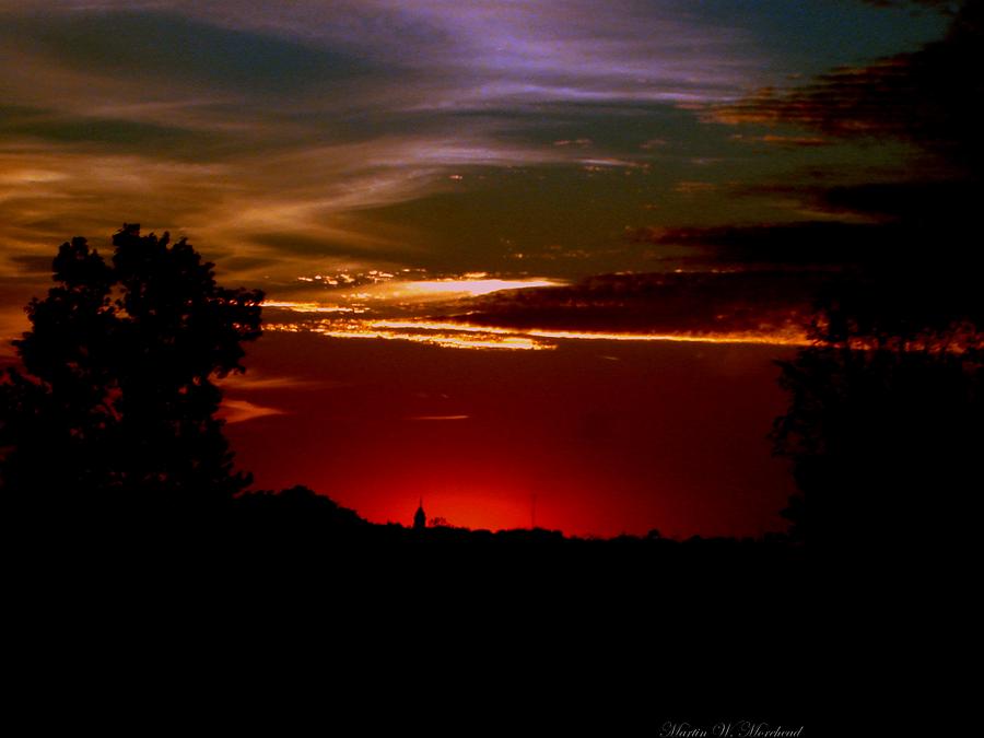 Indiana Sunset Photograph by Martin Morehead - Pixels