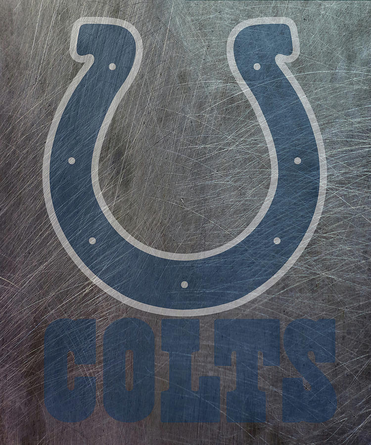 Indianapolis Colts Translucent Steel Mixed Media by Movie Poster Prints