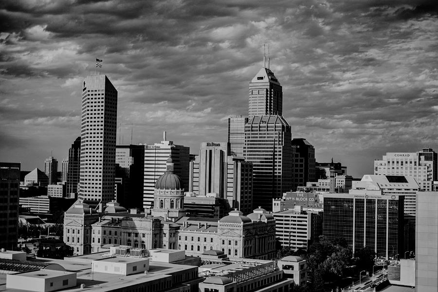 Indianapolis Indiana Skyline 19F Photograph by David Haskett II