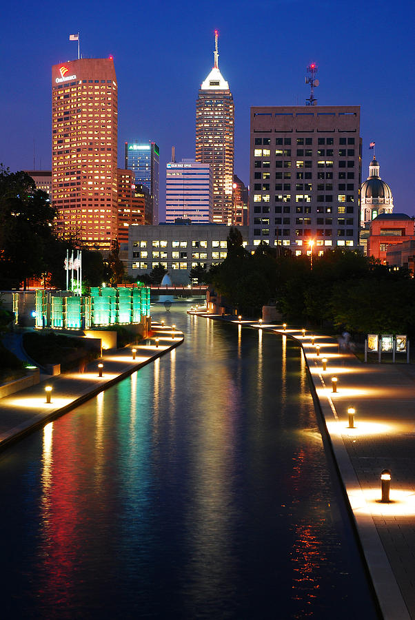 Indianapolis Nights Photograph by James Kirkikis - Fine Art America