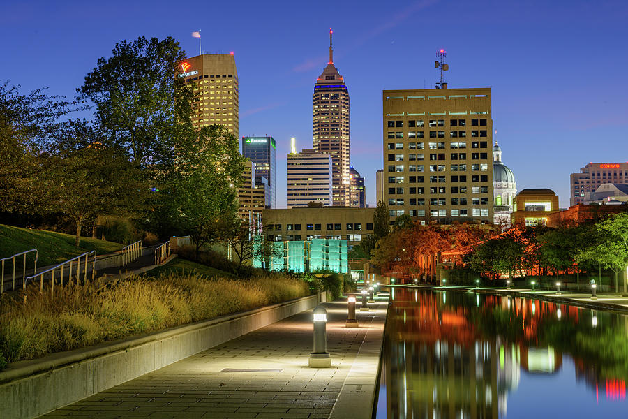 Indianapolis Skyline Photograph by Ken Cave - Fine Art America