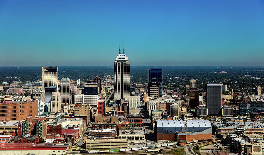 Indianapolis Skyline Photograph by Mountain Dreams