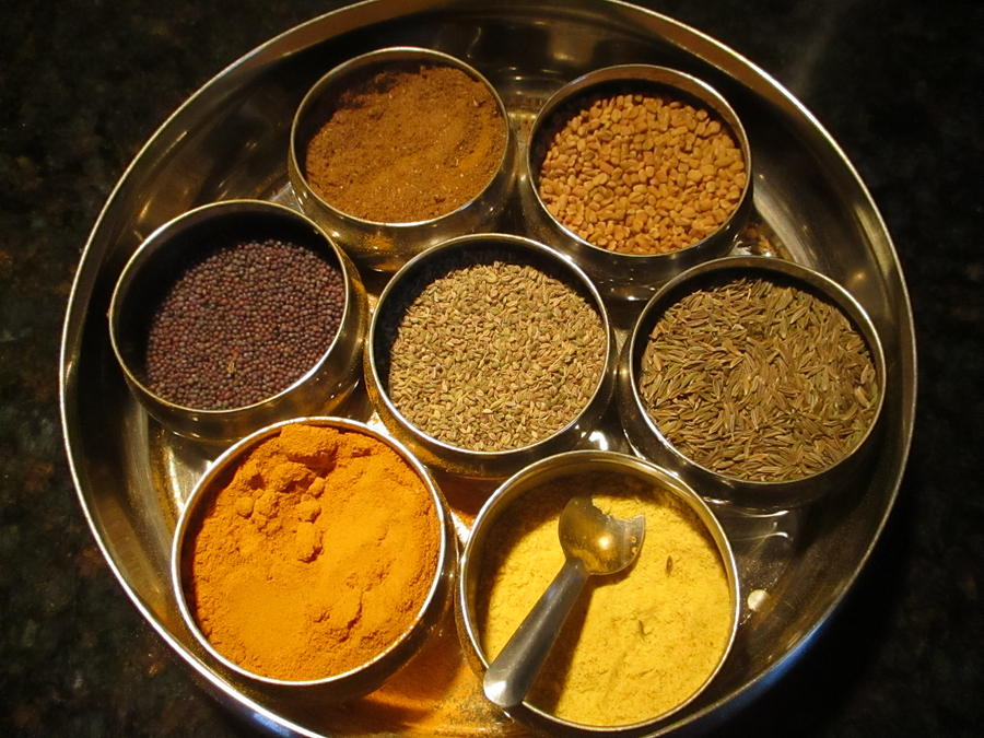 India's Spice Thaali Photograph by C L | Fine Art America