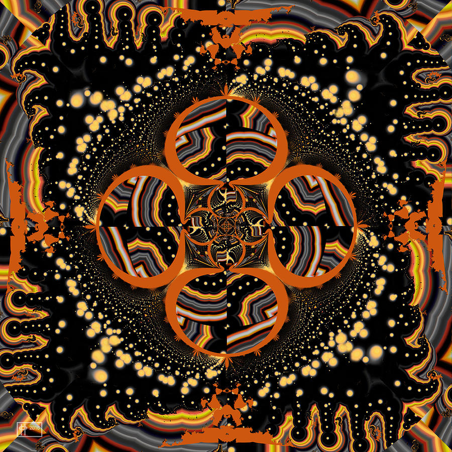 Indigenous Galaxy Digital Art by Jim Pavelle