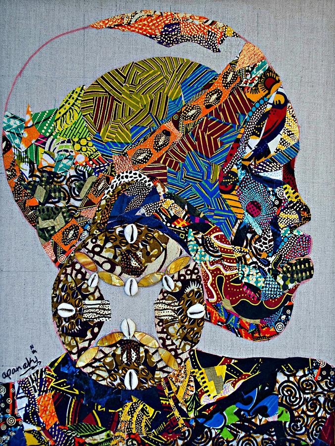 Indigo Crossing Tapestry - Textile by Apanaki Temitayo M