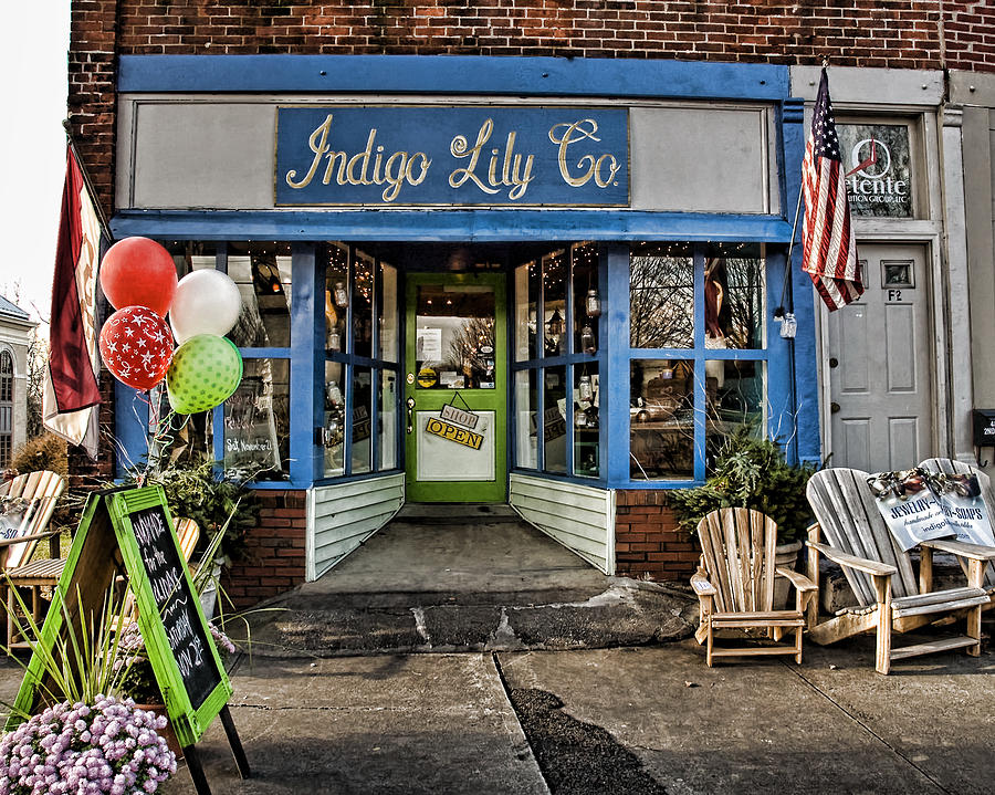Shop Photograph - Indigo Lily by Edward Sobuta