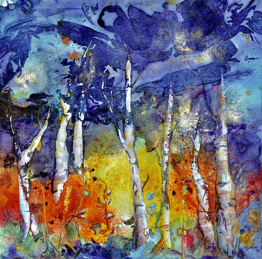 Indigo Skies Painting by Beverley Harper Tinsley