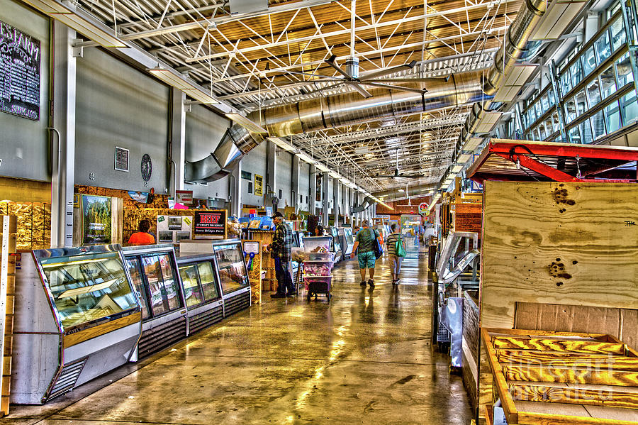 Indoor Market Photograph by William Norton