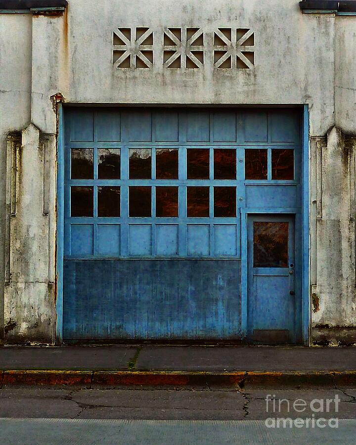 Industrial Blue Photograph by Patricia Strand