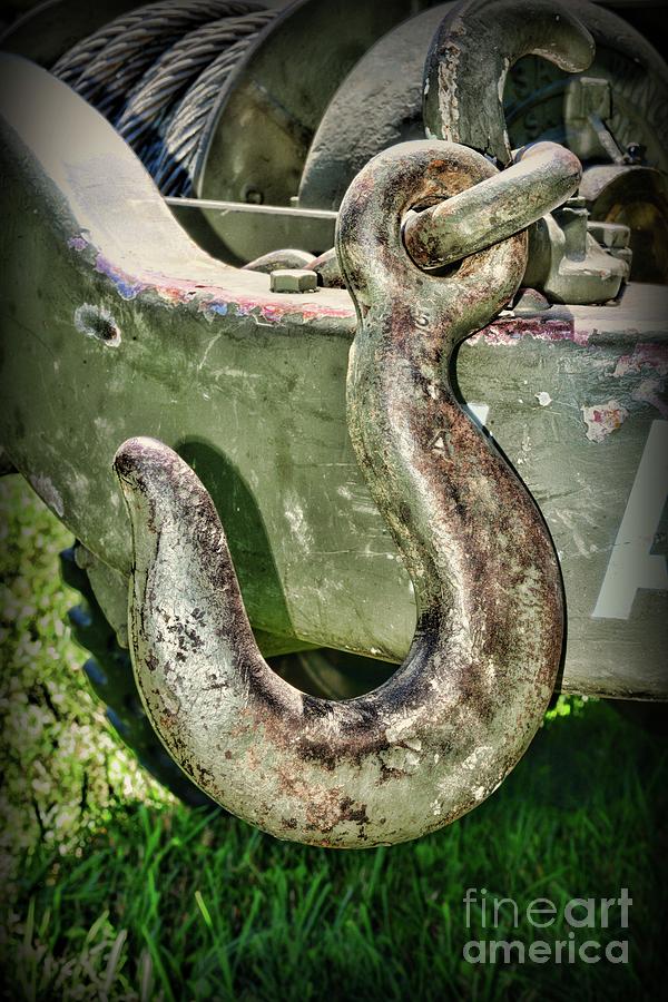 Industrial Chain Hook Photograph by Paul Ward
