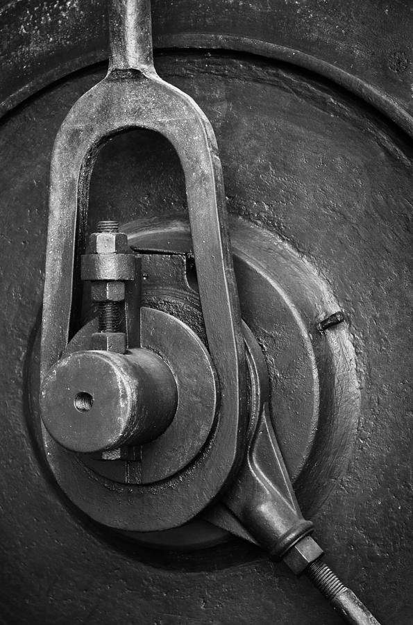 Vintage Photograph - Industrial detail by Carlos Caetano