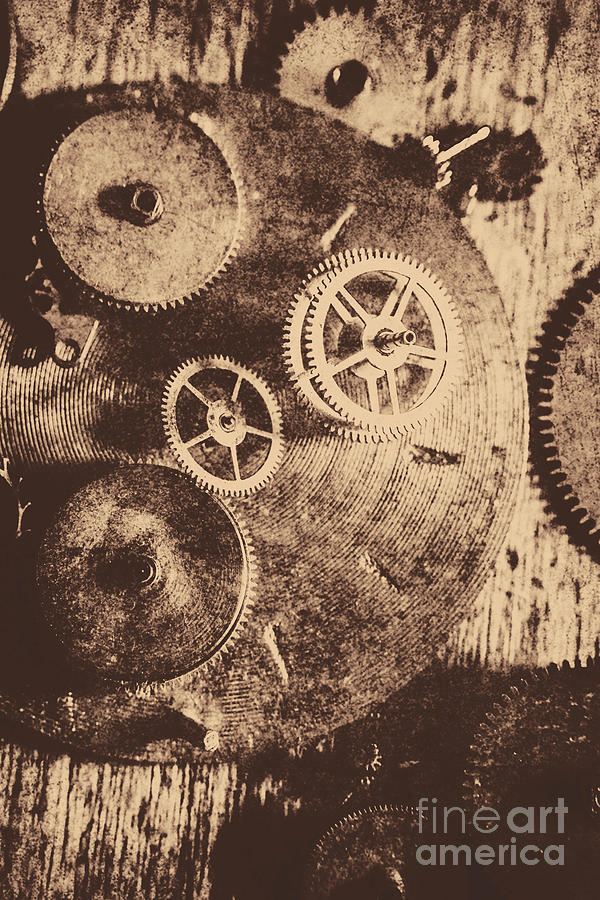 Industrial Gears Photograph