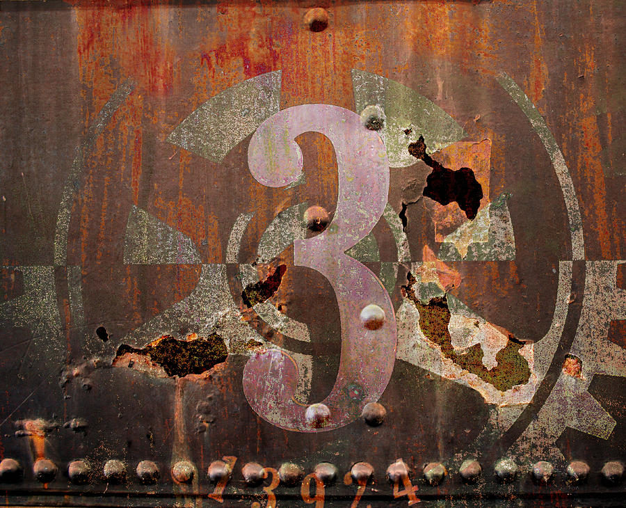 Industrial Grunge Rust Photograph by Suzanne Powers