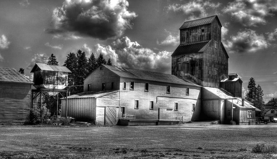 Industrial Landscape in Black and White 1 Photograph by Lee Santa