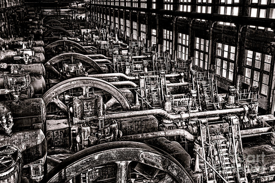 Industrial Revolution  Photograph by Olivier Le Queinec