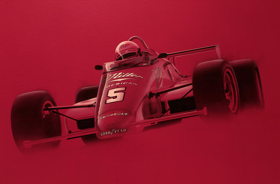Car Painting - Indy Racing by Jeff Mueller