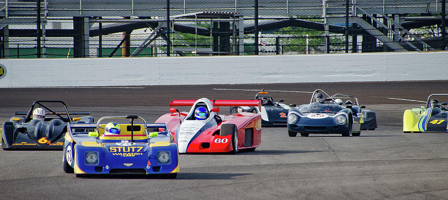 Indy SVRA Turner Woodard up Front Photograph by Josh Williams