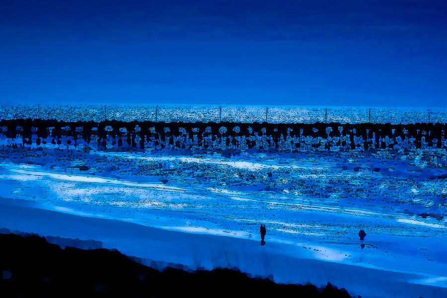 Infinite Blue Photograph by John Pagliuca