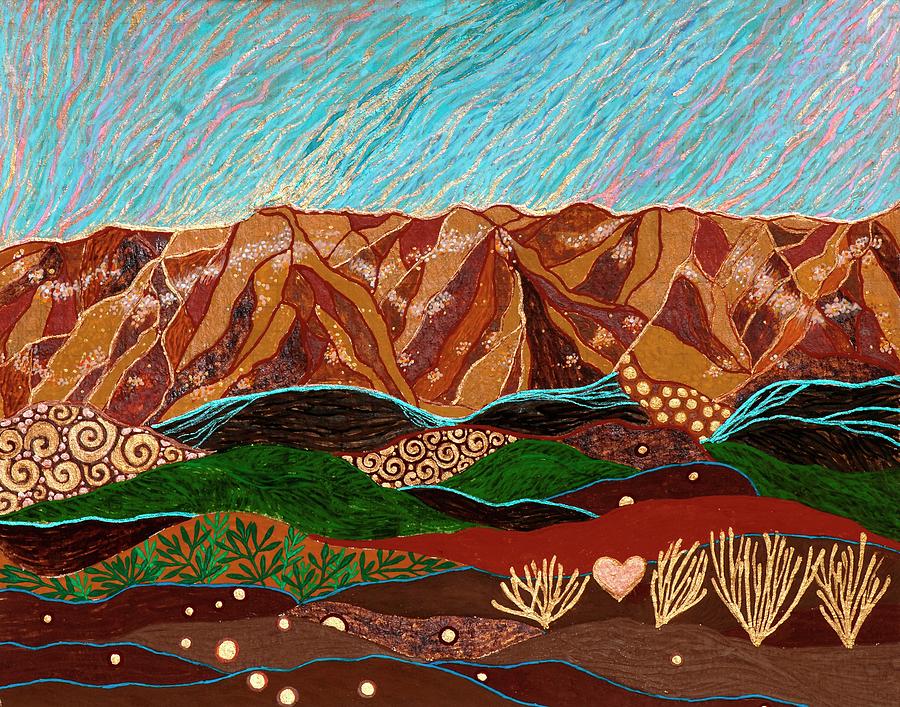 Infinite Expectation of the Dawn Painting by Sandy Thurlow