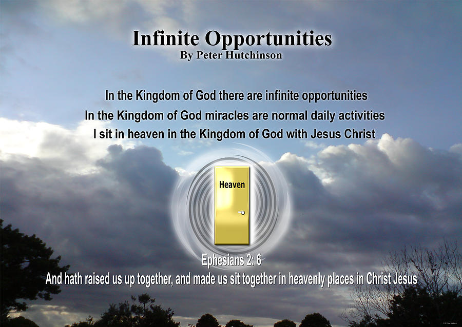 Infinite Opportunities by Peter Hutchinson Infinite Opportunities by Peter Hutchinson