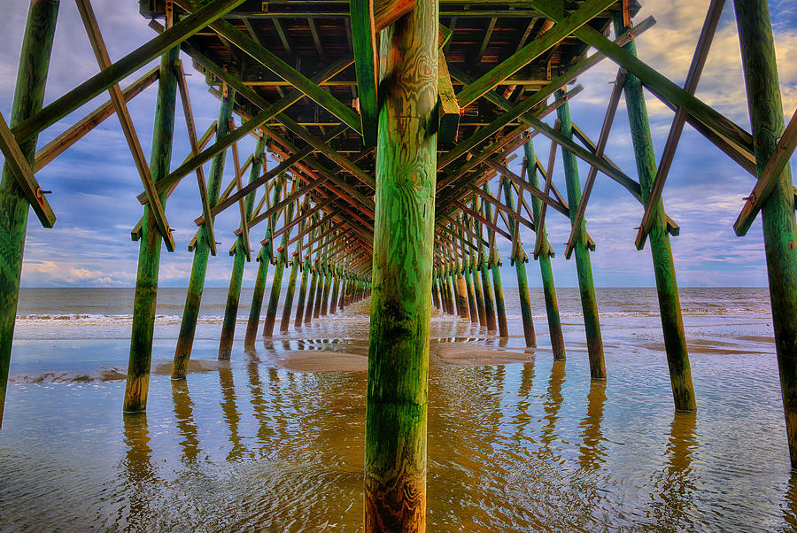 Infinite Pier Photograph by Greg Norrell