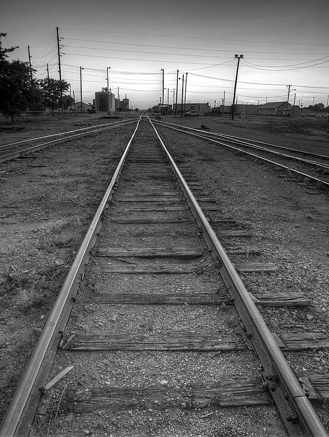 Infinite Rail Photograph by HW Kateley