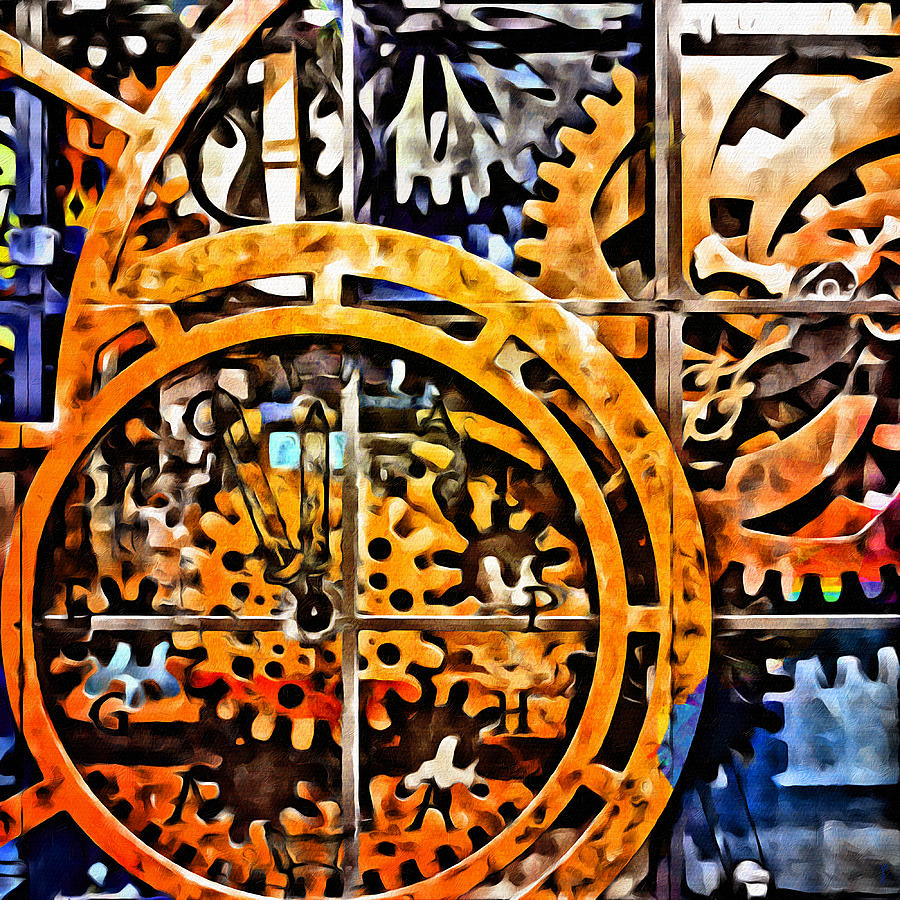 Abstract Mixed Media - Infinite Workings by Glenn McCarthy Art and Photography