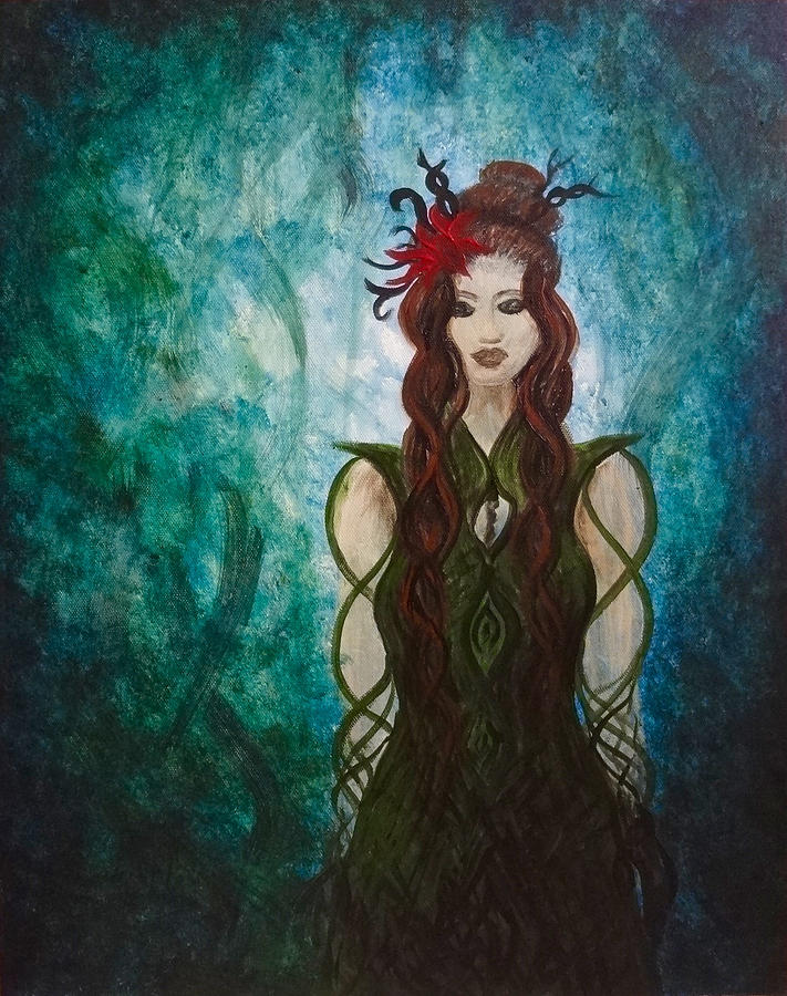 Infinity Goddess Painting by Michelle Pier