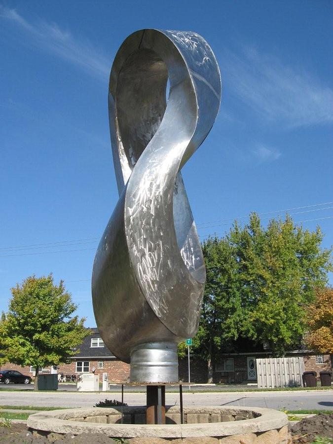 University Of Minnesota Sculpture - Infinity by Plamen Yordanov
