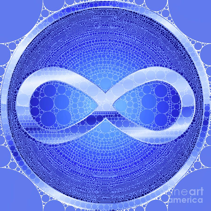 Infinity, Pop Art By Mb Digital Art