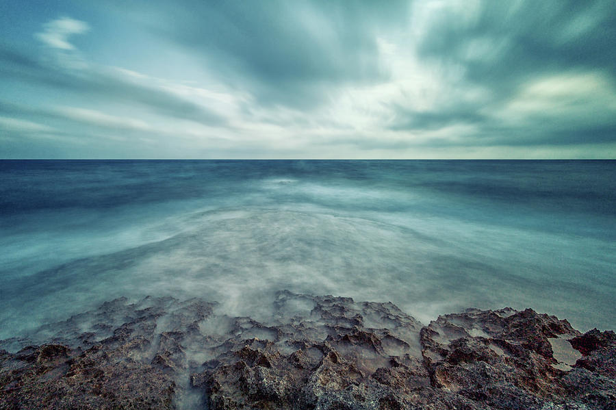Nature Photograph - Infinity Sea by Stelios Kleanthous
