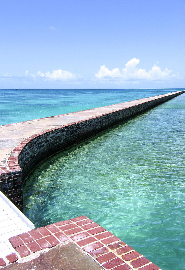 Dry Tortugas National Park Photograph - Infinity Walk by Ginger Stein