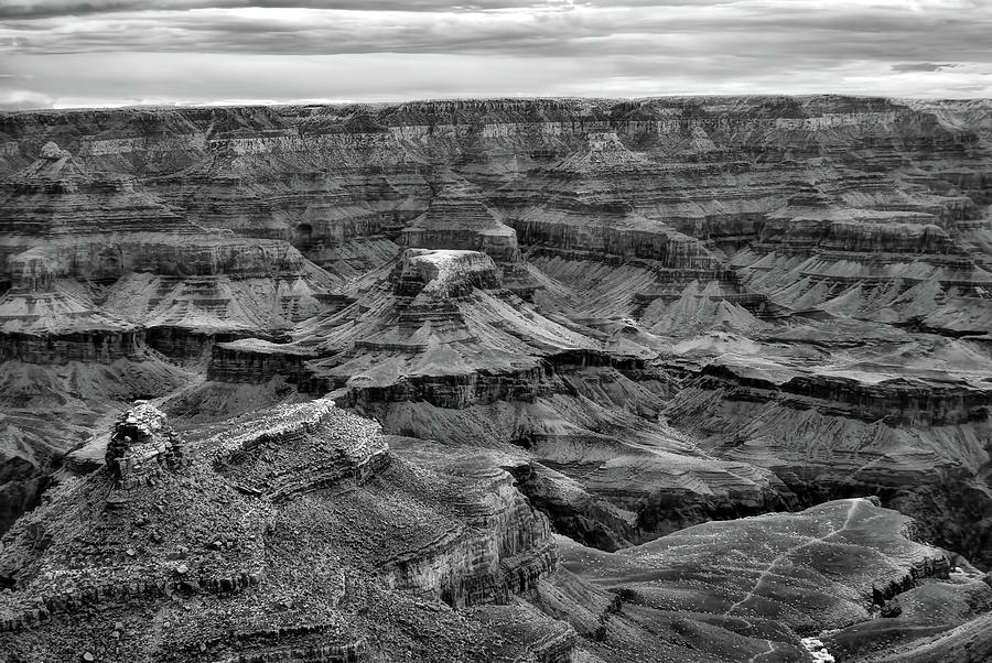 Infrared Black and white Grand Canyon Arizona Photograph by Paul Moore ...