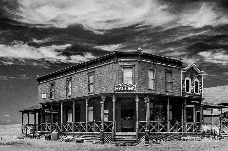 Nature Photograph - Infrared Ghost Town #9 by Bill Piacesi