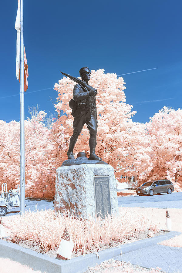 Infrared Memorial Photograph by Brian Hale