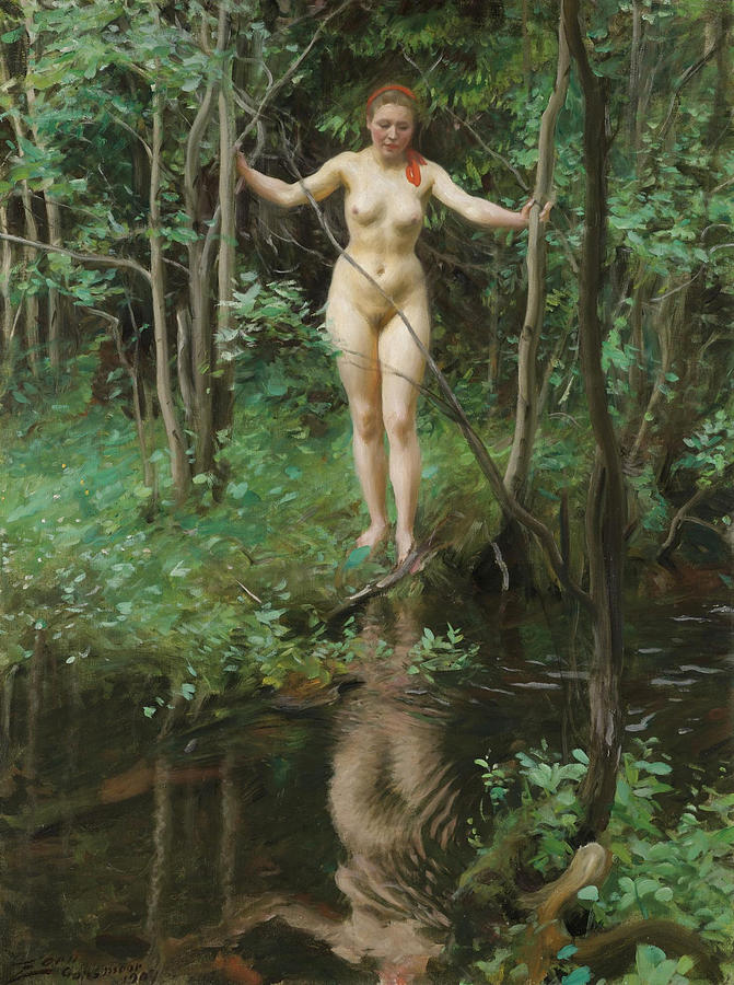 Tree Painting - Ingeborg by Anders Zorn