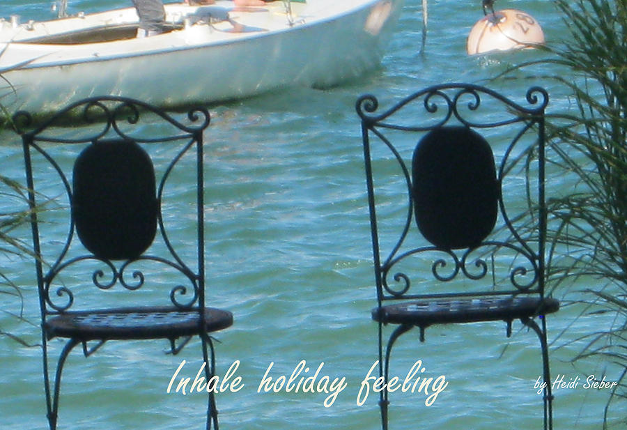 Inhale holiday feeling Photograph by Heidi Sieber