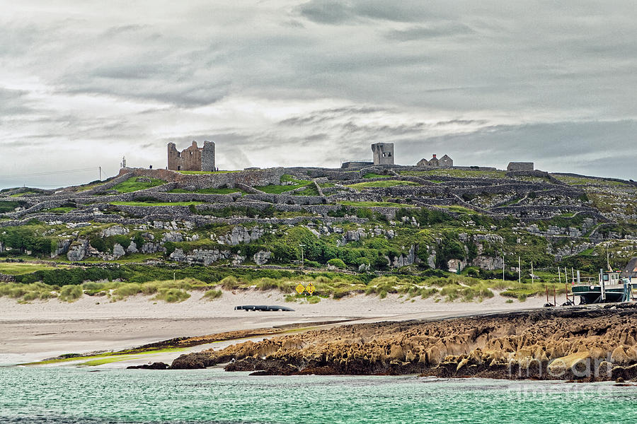 Inis Oirr and OBriens Castle Photograph by Natural Focal Point Photography