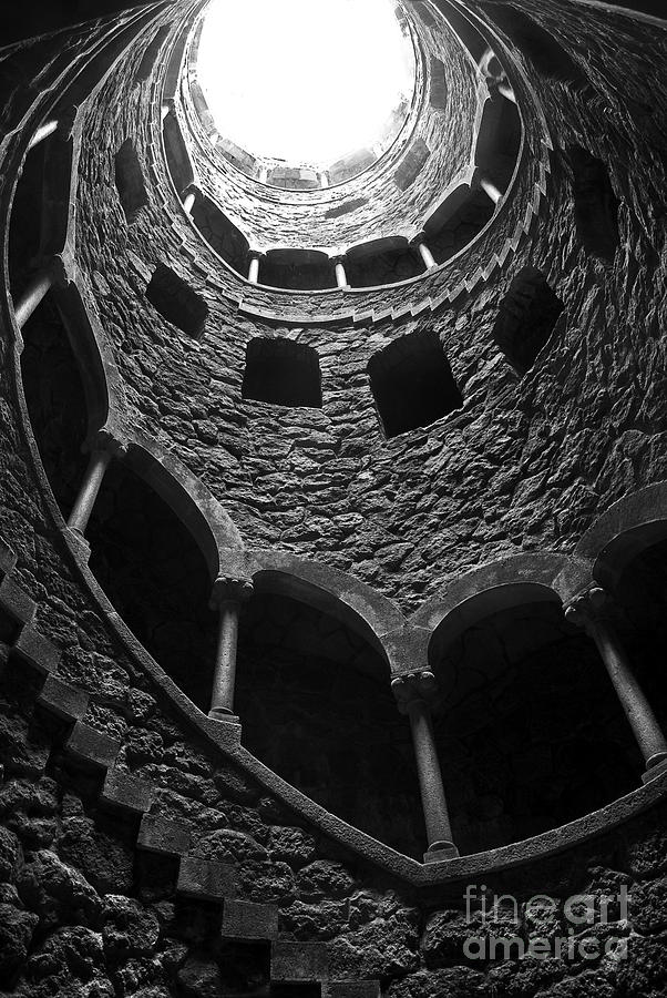 Architecture Photograph - Initiation Well by Carlos Caetano